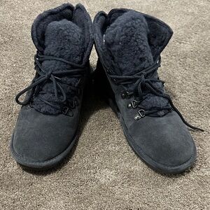 Bearpaw  Suede Lace-Up Boots
